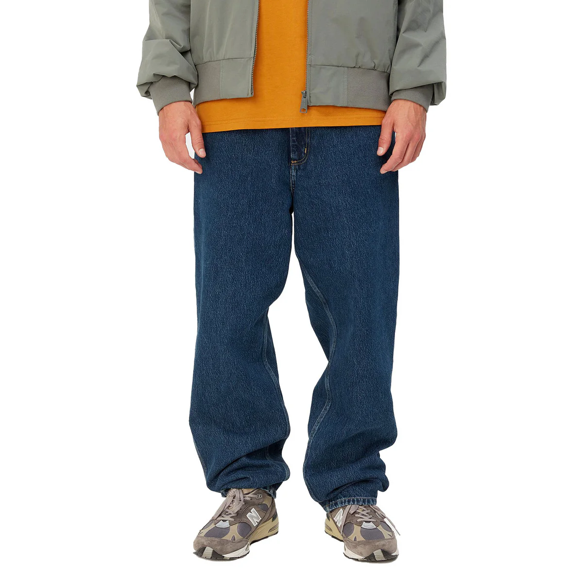 Pantaloni Single Knee In Denim - Image 3