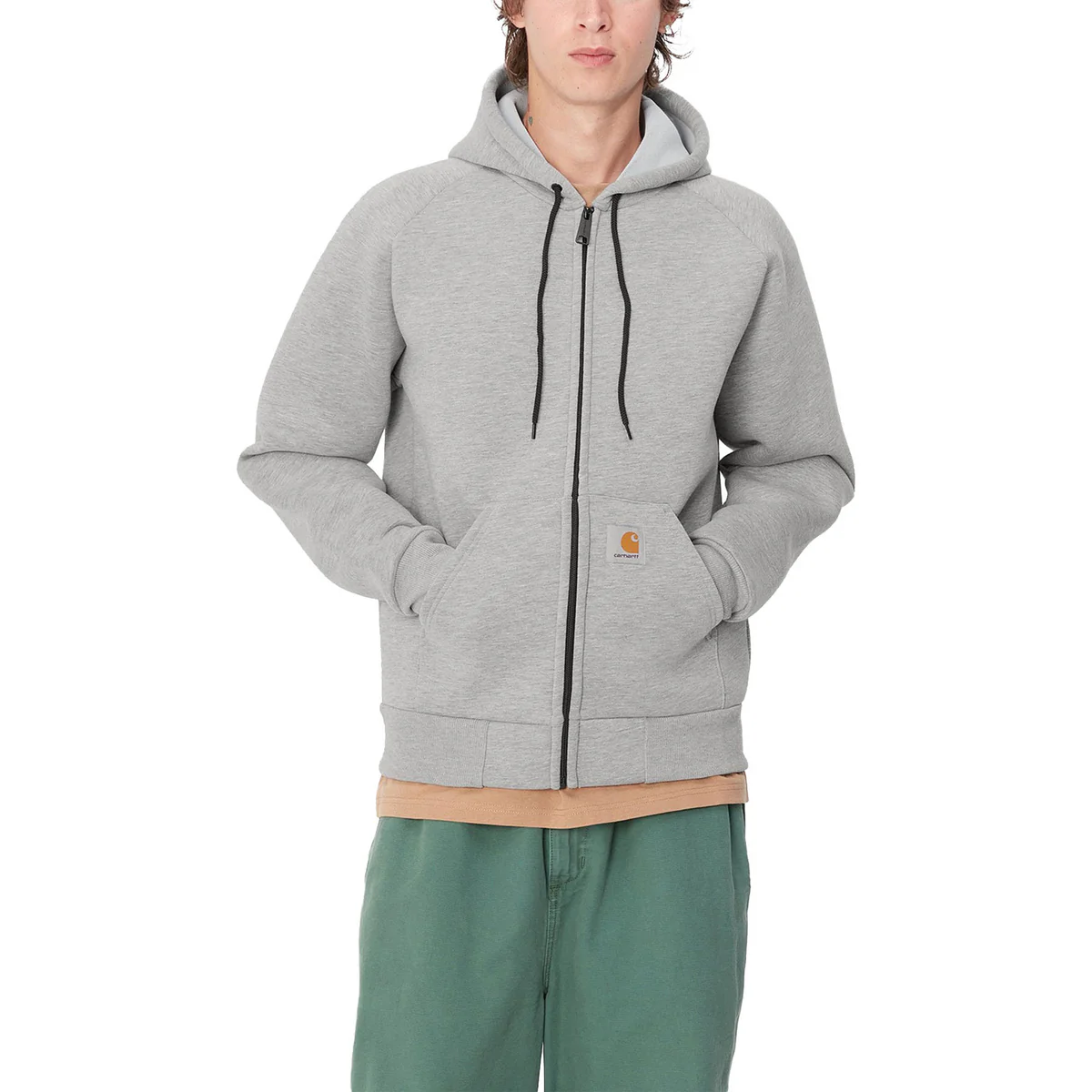 Felpa Con Cappuccio Full Zip Car-Lux - Image 3