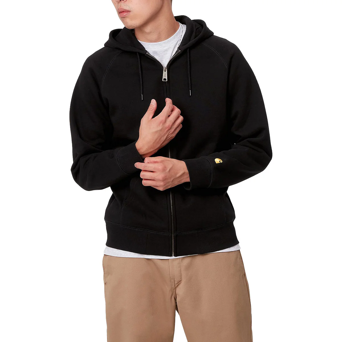 Felpa Full Zip Con Cappuccio Chase - Image 3