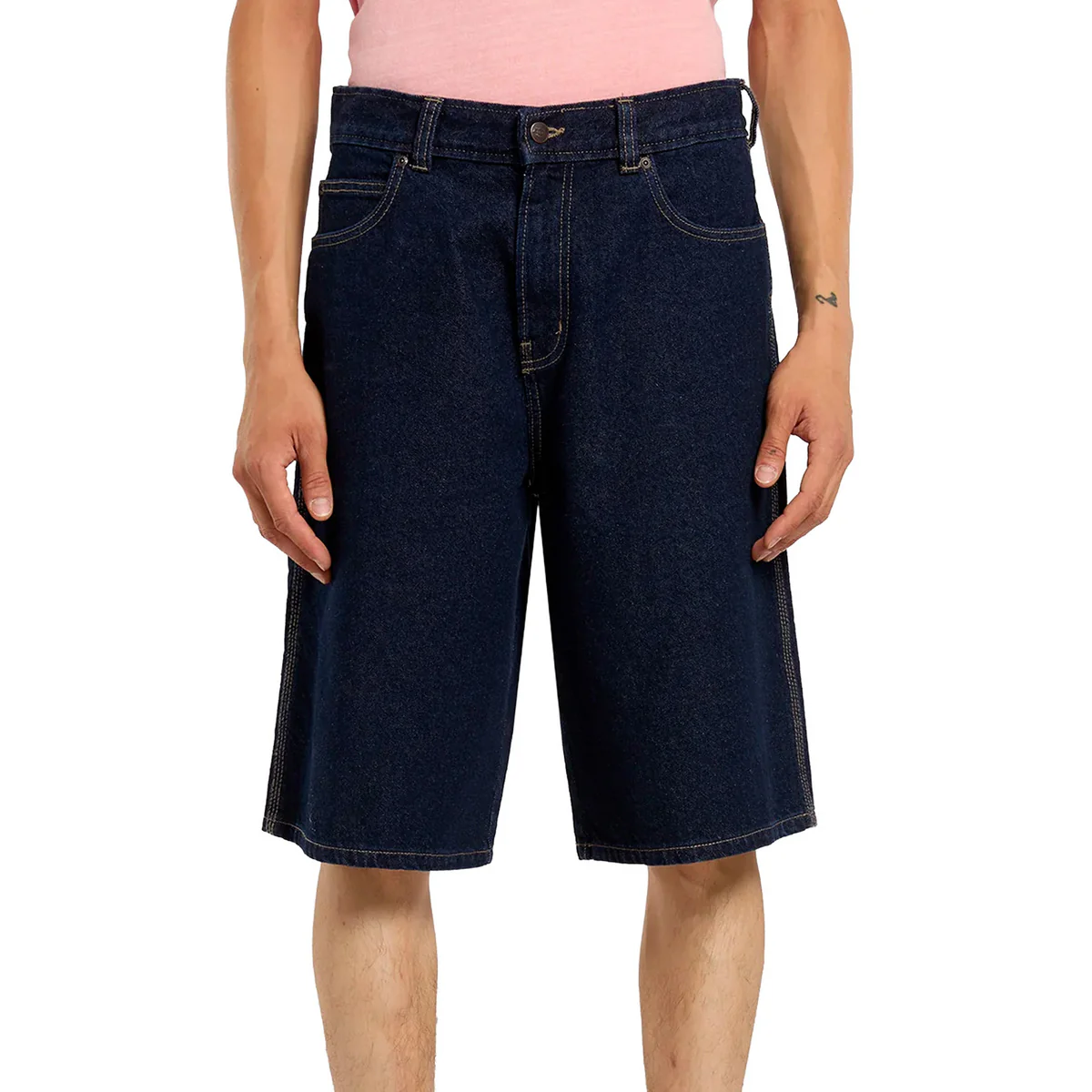 Bermuda In Denim 958 13 Licnh Loose Short - Image 3