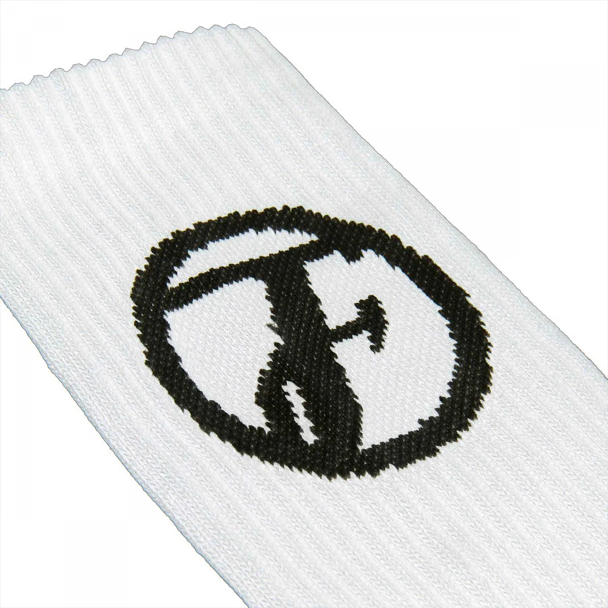 Calze Logo Tondo White - Image 2