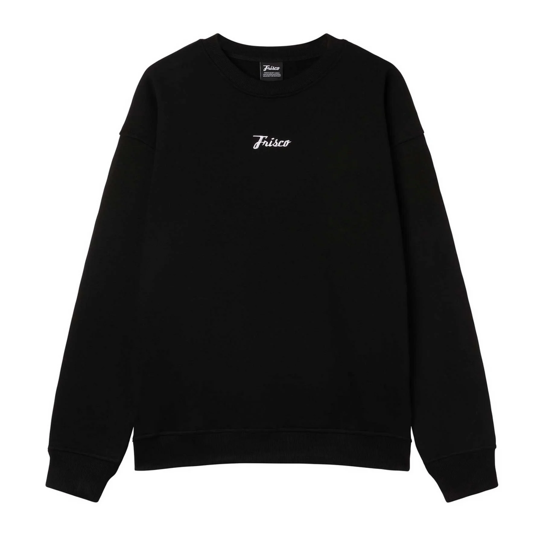 Felpa Giro Script Mini Logo  Embroidery