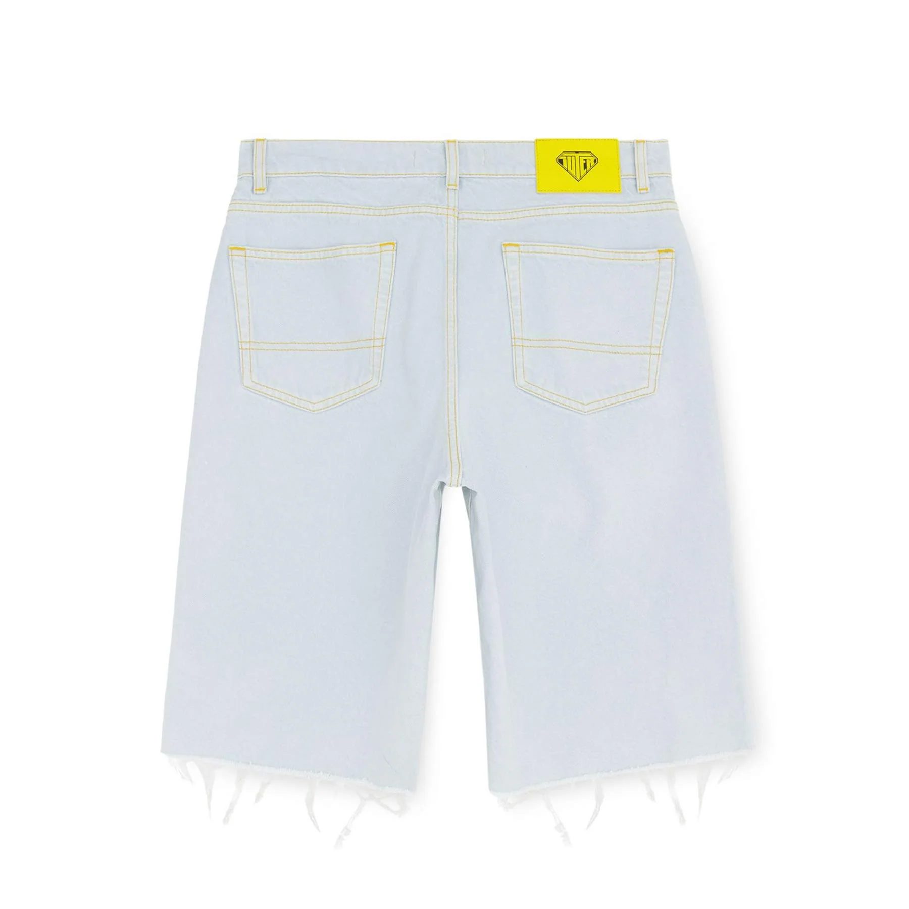Bermuda Denim Fringed Baggy - Image 2
