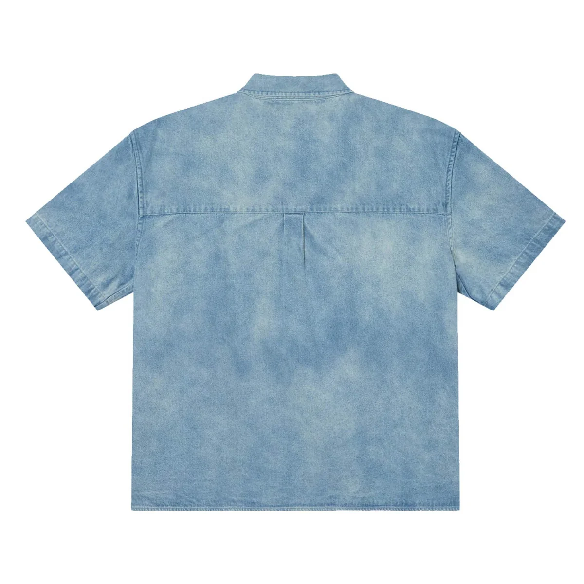 Camicia Ss In Denim Owens Loose Fit - Image 2