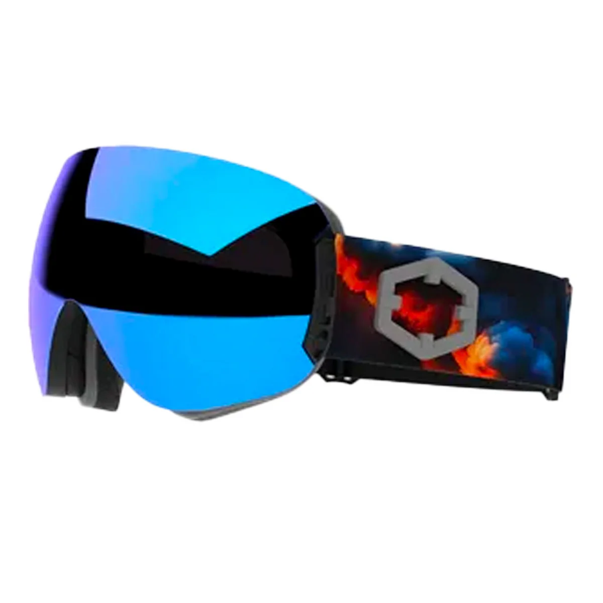 Maschera Open Explosion Blue Mci