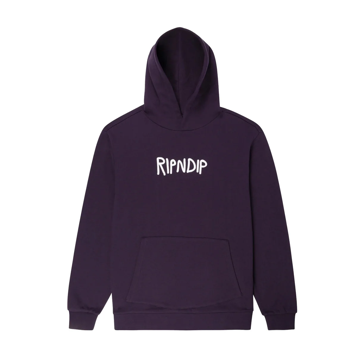 Felpa Con Cappuccio  Rubber Logo
