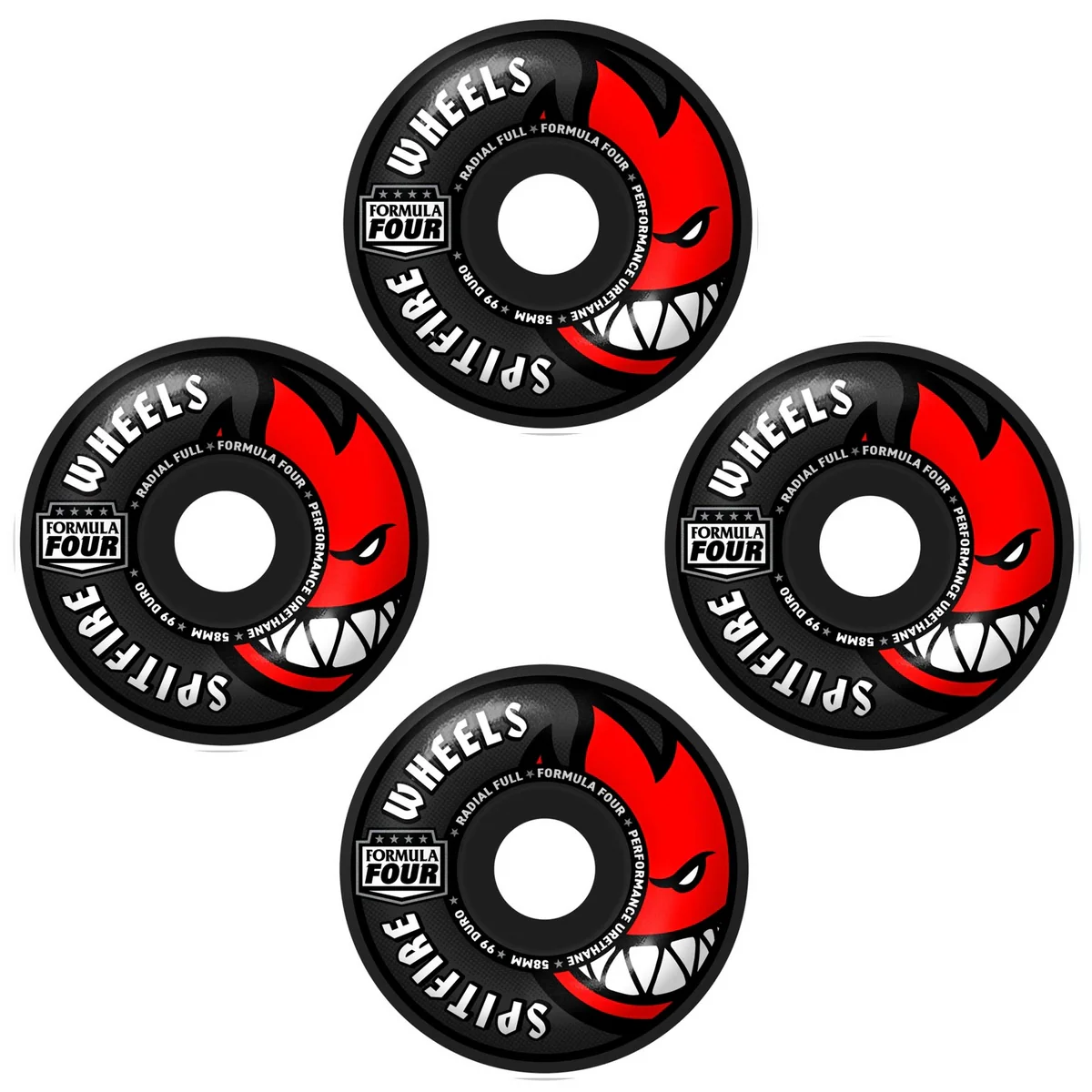 Ruote  Team Colors F4 99 Radial Fl 58