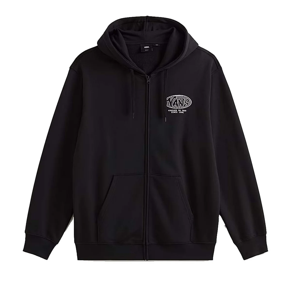 Felpa Con Cappuccio Full Zip World Tour Loose